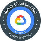 Google Cloud Certified Associate Cloud Engineer Badge